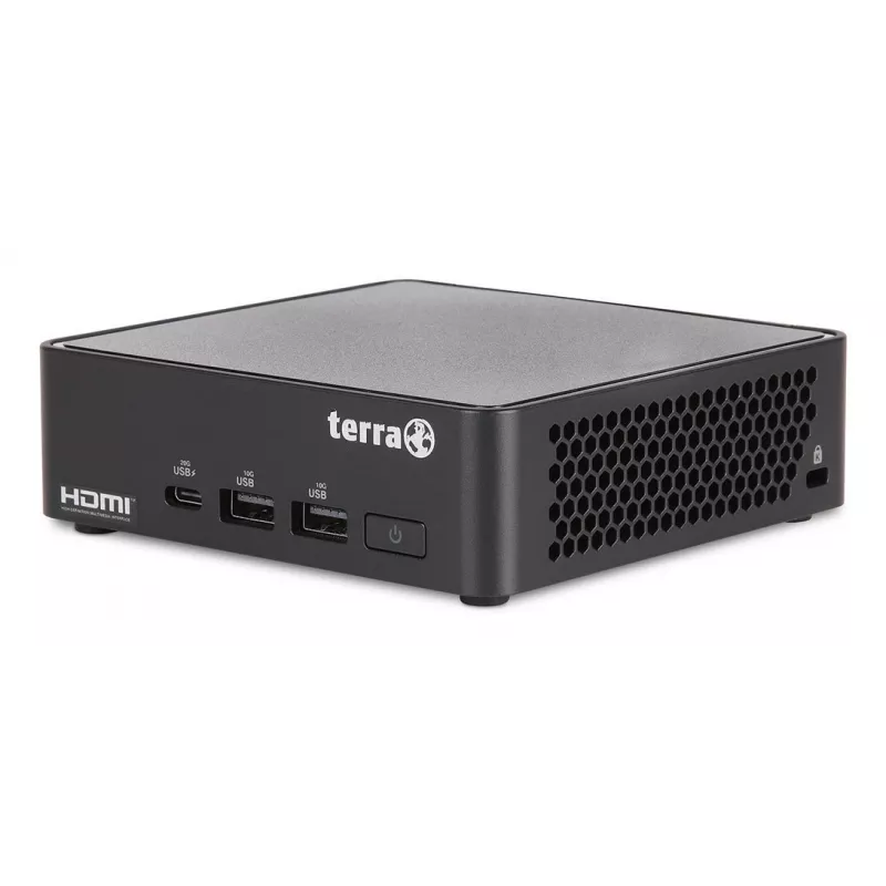TERRA 1000074 PC/darbstacija Intel Core Ultra 5 125H 16 GB DDR5-SDRAM 500 GB SSD Windows 11 Pro Mikro PC Melns