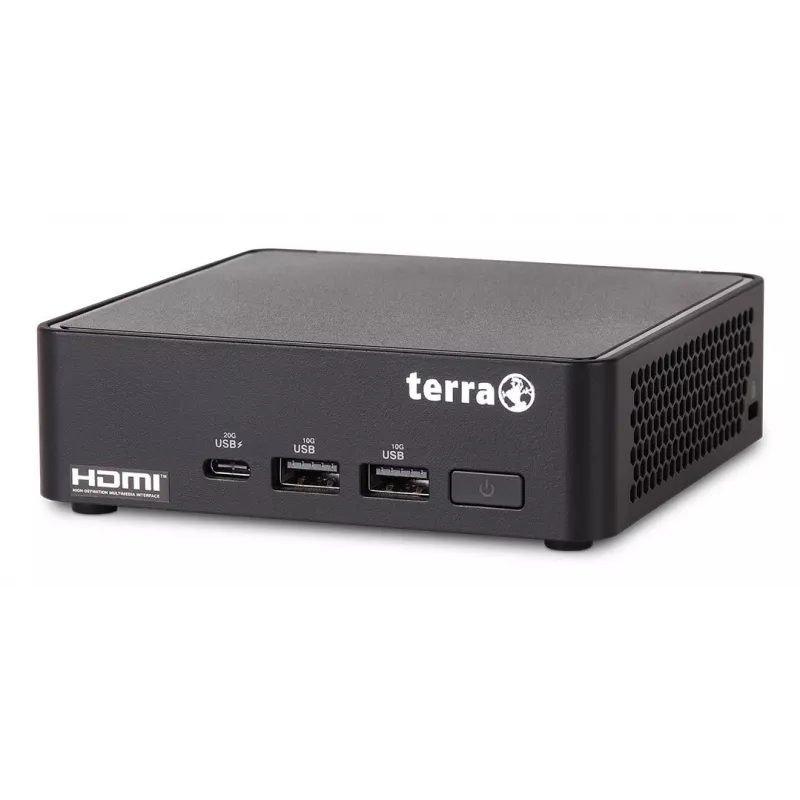 TERRA 1000074 PC/darbstacija Intel Core Ultra 5 125H 16 GB DDR5-SDRAM 500 GB SSD Windows 11 Pro Mikro PC Melns