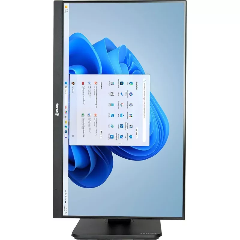 TERRA 1001378 Viss-vienā dators/darbstacija Intel® Core™ i5 i5-12400 68,6 cm (27 collas) 1920 x 1080 pikseļi 8 GB DDR5-SDRAM 1 TB SSD Windows 11 Home Wi-Fi 6 (802.11ax) Melns