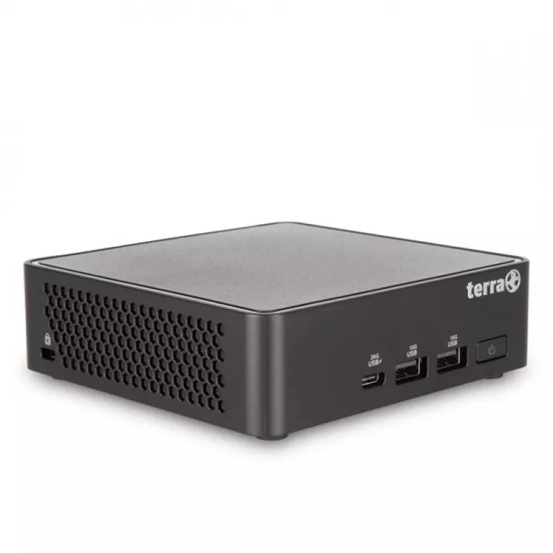 TERRA Micro 6000 SILENT GREENLINE Intel Core 5 120U 16 GB DDR5-SDRAM 500 GB SSD Windows 11 Pro mikro dators Mini PC melns