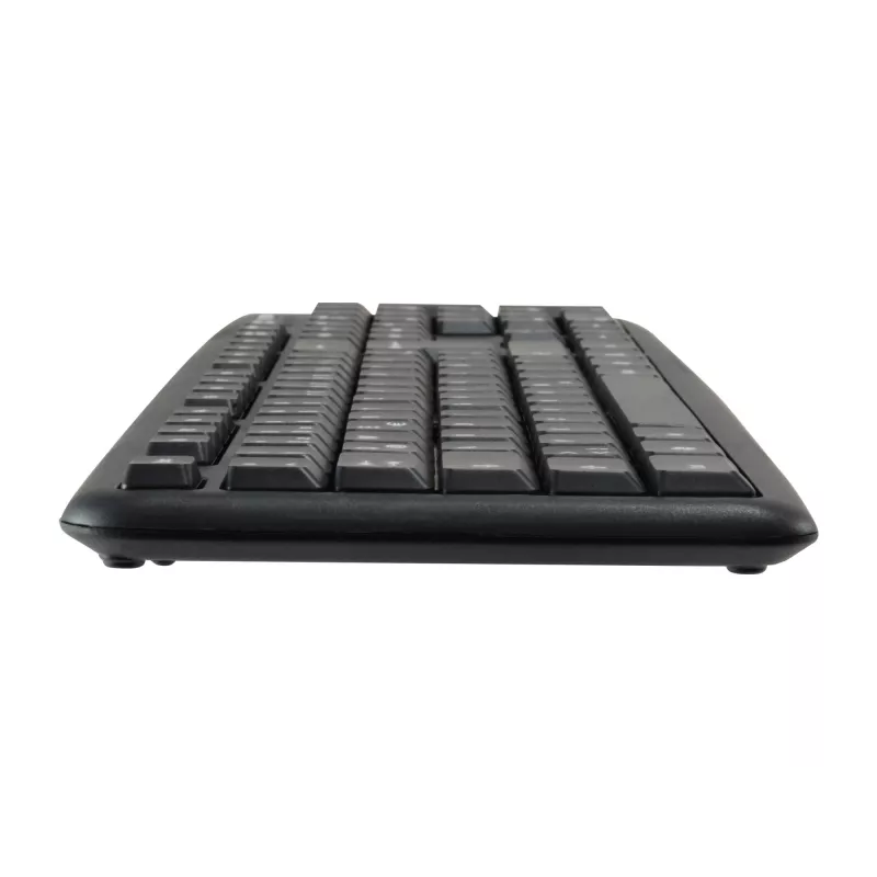 Equip 245201 tastatūra Pele iekļauta Biroja USB QWERTY Spāņu Melna