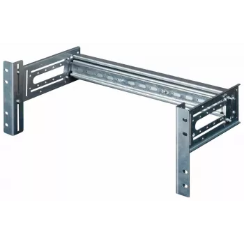 Montāžas plaukts 19 collu EQUIP EZR-DIN-4, 4U DIN, RAL7035 pelēks, 485×210 mm
