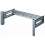 Montāžas plaukts 19 collu EQUIP EZR-DIN-4, 4U DIN, RAL7035 pelēks, 485×210 mm