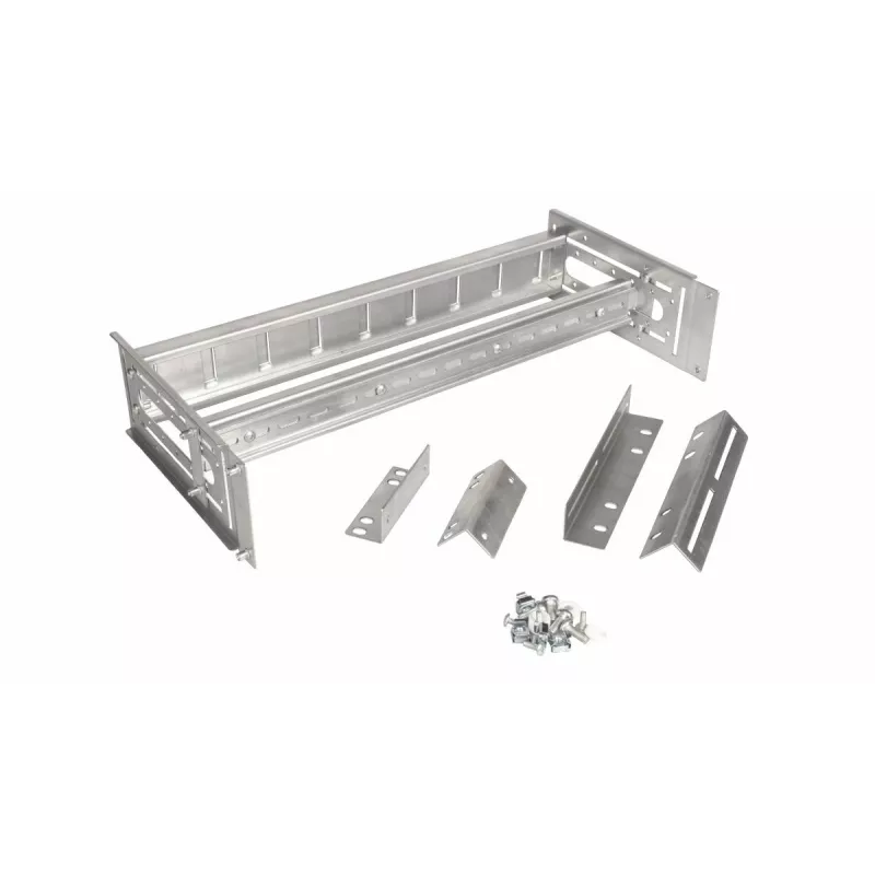 Montāžas plaukts 19 collu EQUIP EZR-DIN-4, 4U DIN, RAL7035 pelēks, 485×210 mm