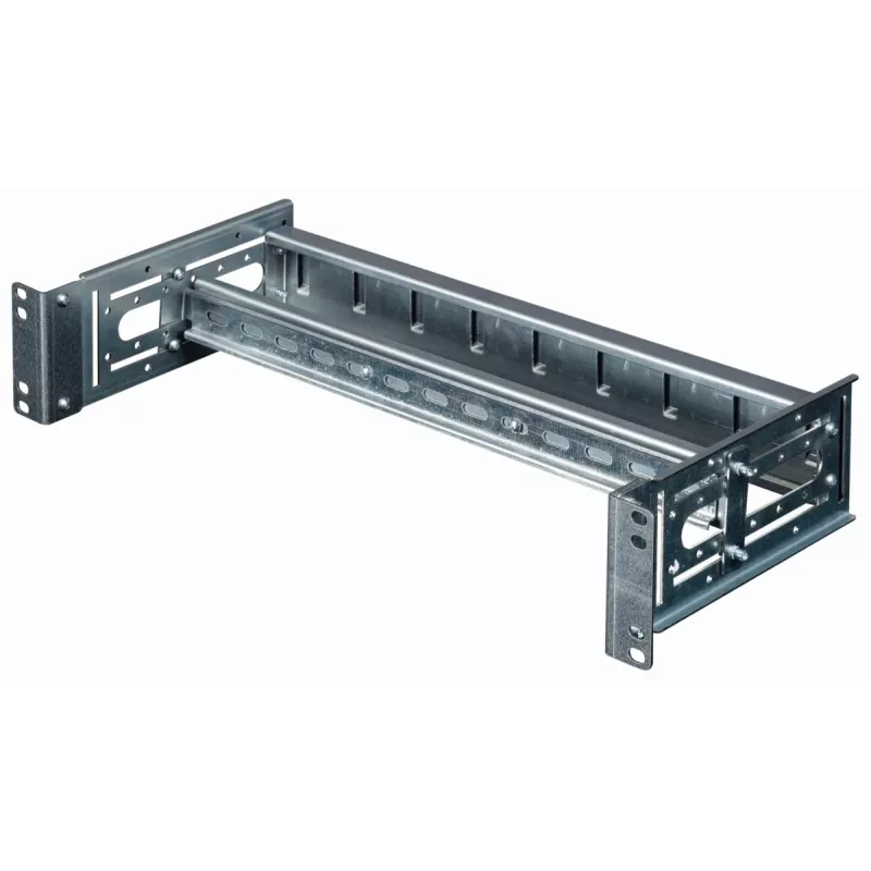 Montāžas plaukts 19 collu EQUIP EZR-DIN-4, 4U DIN, RAL7035 pelēks, 485×210 mm
