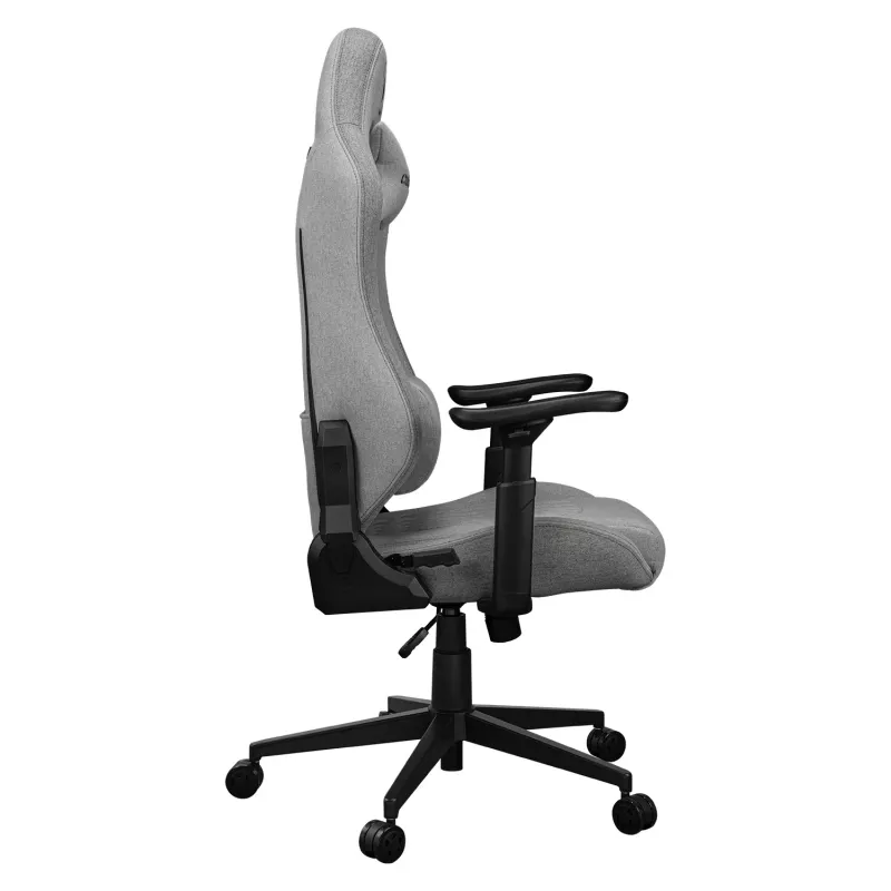 Universāla spēļu krēsls Cougar CGR-EPF-ROA — pelēks/melns, maks. svars 120 kg, izmēri 710×670×1250 mm