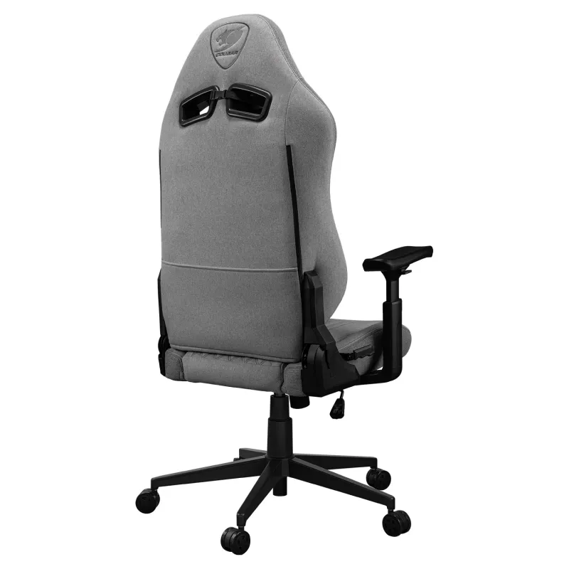 Universāla spēļu krēsls Cougar CGR-EPF-ROA — pelēks/melns, maks. svars 120 kg, izmēri 710×670×1250 mm