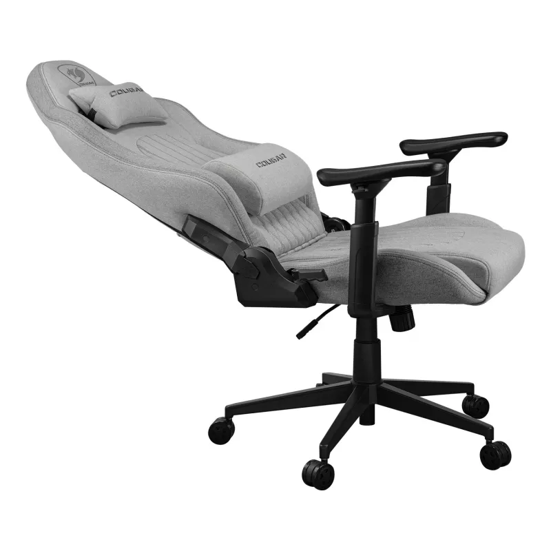 Universāla spēļu krēsls Cougar CGR-EPF-ROA — pelēks/melns, maks. svars 120 kg, izmēri 710×670×1250 mm