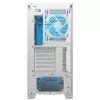 COUGAR PC Midi Tower korpuss Airface FLO ARGB balts — 2x180mm priekšā, 1x120mm aizmugurē, atbalsta 2,5 collu/3,5 collu HDD, 240×480×509 mm
