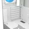 COUGAR PC Midi Tower korpuss Airface FLO ARGB balts — 2x180mm priekšā, 1x120mm aizmugurē, atbalsta 2,5 collu/3,5 collu HDD, 240×480×509 mm
