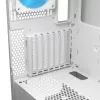 COUGAR PC Midi Tower korpuss Airface FLO ARGB balts — 2x180mm priekšā, 1x120mm aizmugurē, atbalsta 2,5 collu/3,5 collu HDD, 240×480×509 mm