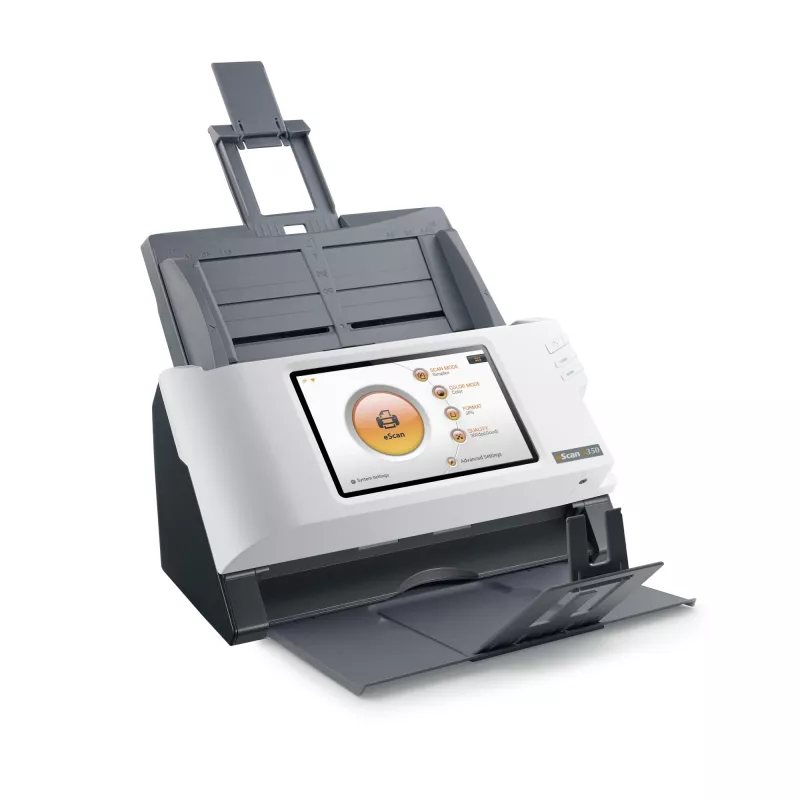 Plustek eScan A350 Essential ADF skeneris 600 x 600 DPI A4 Melns, Balts