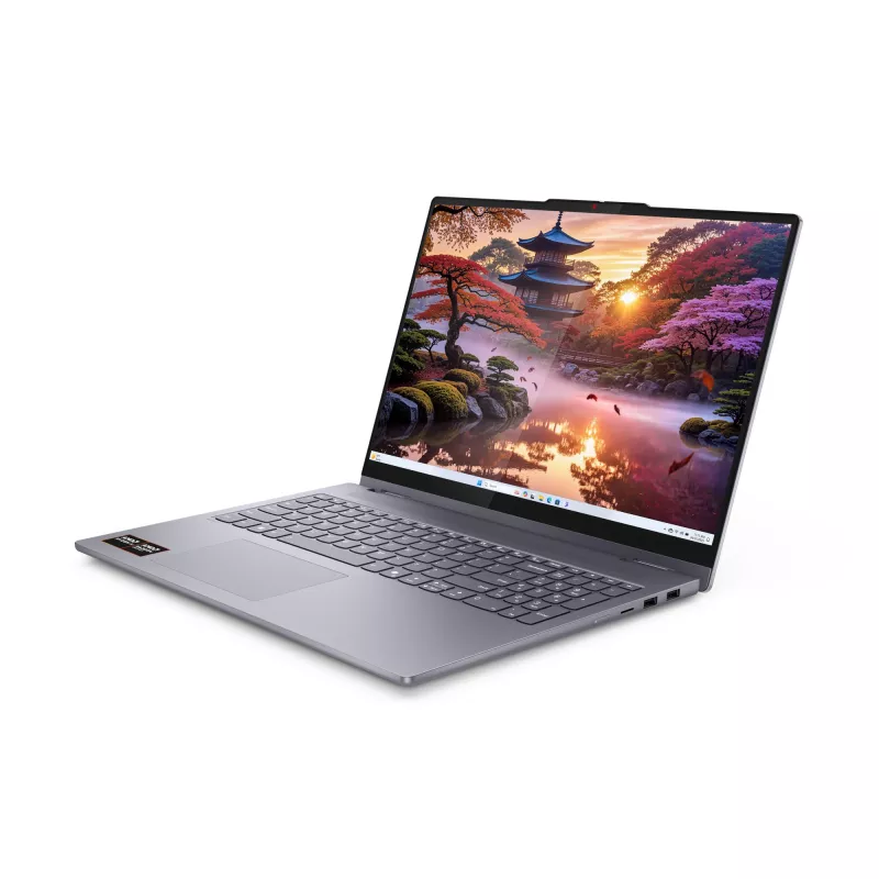 Lenovo IdeaPad 5 2-in-1 16AKP10 Copilot+ PC AMD Ryzen™ AI 5 340 Hybrid (2-in-1) 40.6 cm (16 inch) Skārienjūtīgs WUXGA 16 GB LPDDR5x-SDRAM 1 TB SSD Wi-Fi 7 (802.11be) Windows 11 Home vācu valoda pelēks