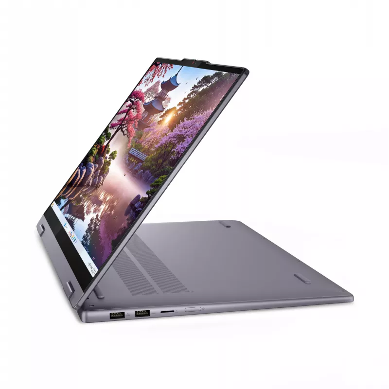 Lenovo IdeaPad 5 2-in-1 16AKP10 Copilot+ PC AMD Ryzen™ AI 5 340 Hybrid (2-in-1) 40.6 cm (16 inch) Skārienjūtīgs WUXGA 16 GB LPDDR5x-SDRAM 1 TB SSD Wi-Fi 7 (802.11be) Windows 11 Home vācu valoda pelēks