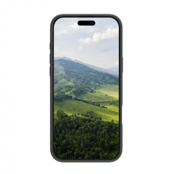 Telefona maciņš dbramante1928 Greenland Pro MS iPhone 16 ProMax, plastmasa, der 6,9 collu ekrānam, Night Melns