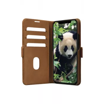 Maciņveida futrālis dbramante1928 iPhone 14 Pro Max Tan 3 karšu kabatiņas