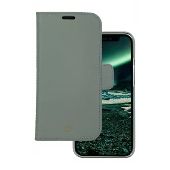Maka vāciņš dbramante1928 New York iPhone 13 Pro, zaļš, 3 karšu kabatas, piemērots 6,1 collas (15,5 cm)