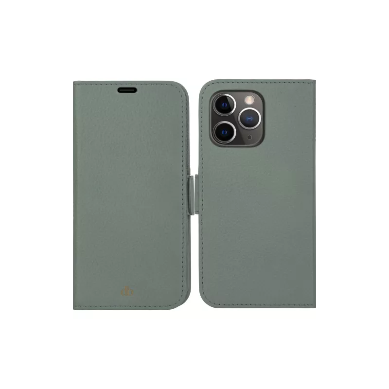 Maka vāciņš dbramante1928 New York iPhone 13 Pro, zaļš, 3 karšu kabatas, piemērots 6,1 collas (15,5 cm)