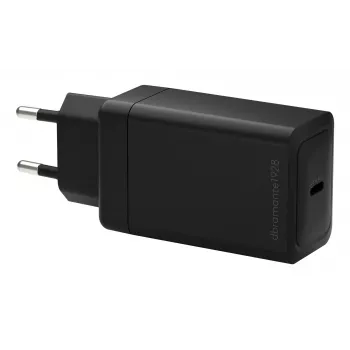 Sienas lādētājs dbramante1928 USB-C 65W, maiņstrāvas ieeja 110–240V, 1x USB-C, melns