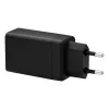 Sienas lādētājs dbramante1928 USB-C 65W, maiņstrāvas ieeja 110–240V, 1x USB-C, melns