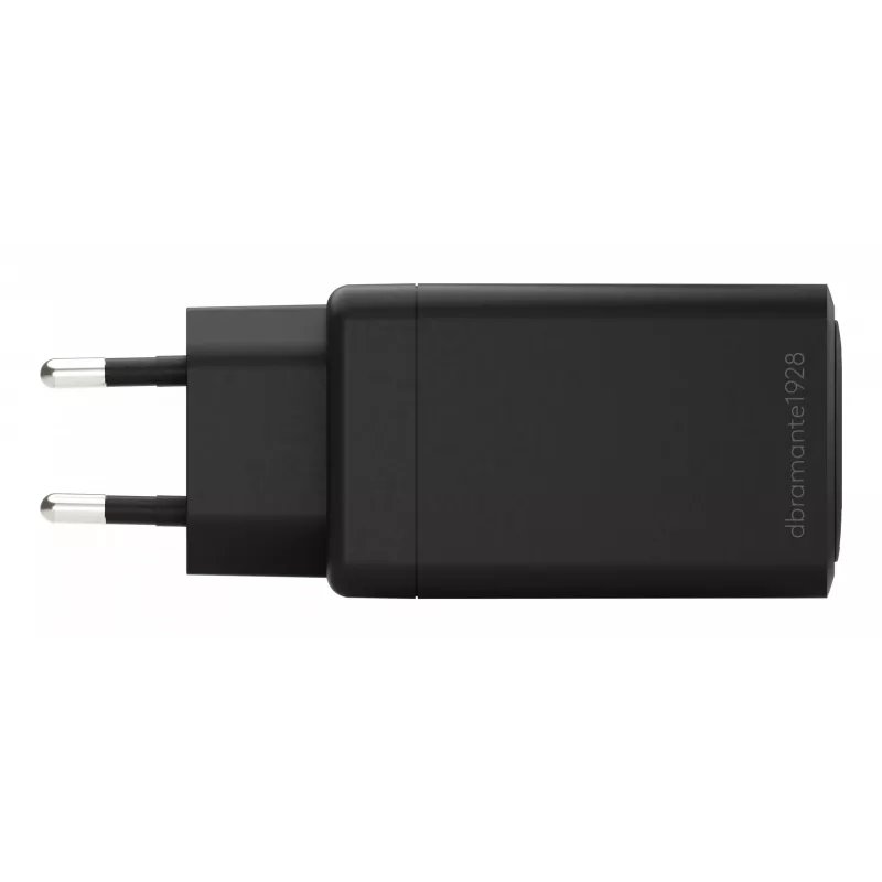 Sienas lādētājs dbramante1928 USB-C 65W, maiņstrāvas ieeja 110–240V, 1x USB-C, melns