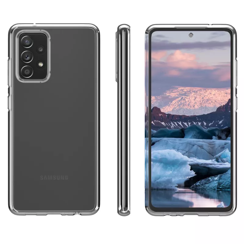 dbramante1928 Bulk - Nuuk - Galaxy A52/A52S - Clear, Cover, Samsung, Galaxy A52/A52S, 16.5 cm (6.5 collas), Caurspīdīgs