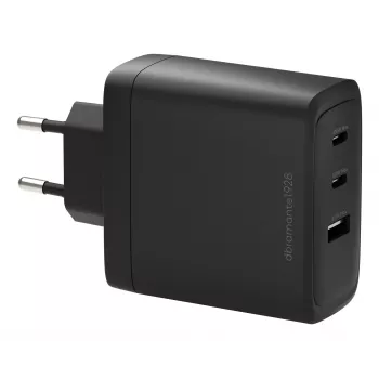 Lādētājs dbramante1928 re-charge IT EU W. Lādētājs 2x USB-C 100W + 1x USB-A, Iekštelpām, AC, Melns