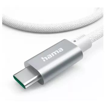 Hama pilnvērtīgs USB kabelis USB 3.2 Gen 1 (3.1 Gen 1) 1,5 m USB C balts