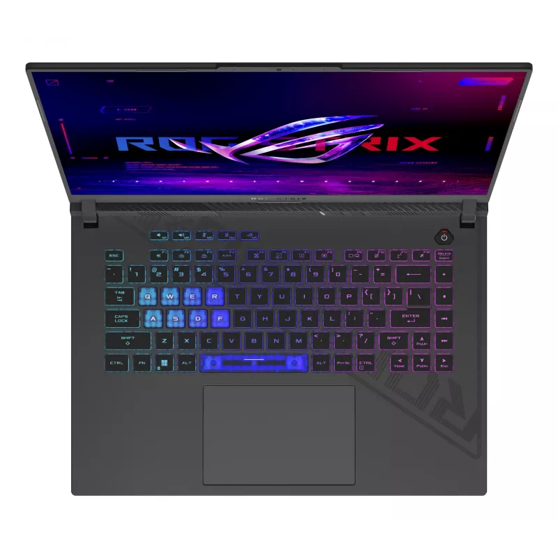 Portatīvais dators ASUS ROG Strix G16 G614PR-R9161W — 16,0 collas FHD+ 165Hz, Ryzen 9 8940HX, 16GB DDR5-5200, 1TB PCIe 4.0 SSD, GeForce RTX 5070 Ti 12GB, 90 Wh