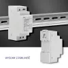 DIN sliedes barošanas bloks QOLTEC 30W 24V 1.25A pelēks