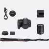 Canon EOS 850D SLR Camera Kit 24.1 MP CMOS 6000 x 4000 pikseļi melns