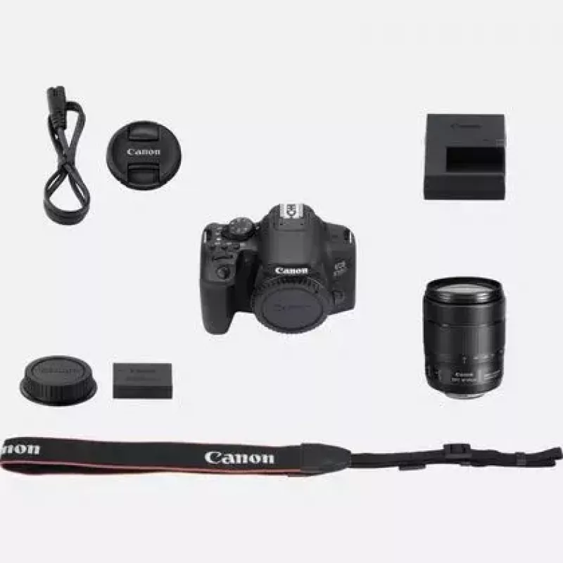 Canon EOS 850D SLR Camera Kit 24.1 MP CMOS 6000 x 4000 pikseļi melns
