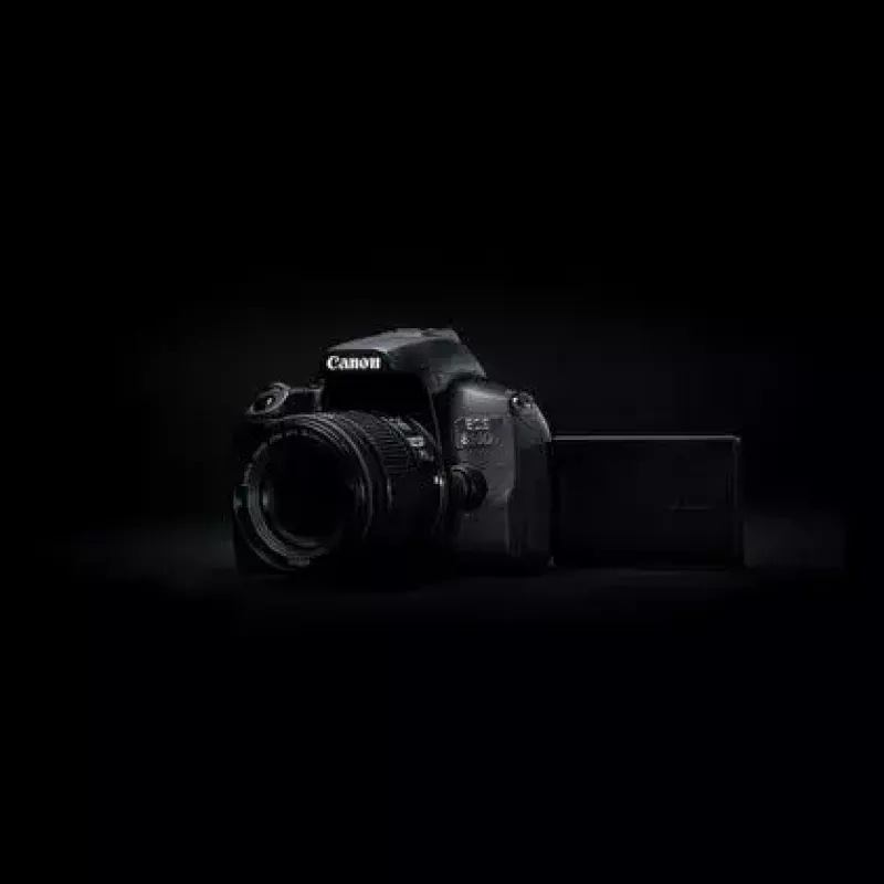 Canon EOS 850D SLR Camera Kit 24.1 MP CMOS 6000 x 4000 pikseļi melns
