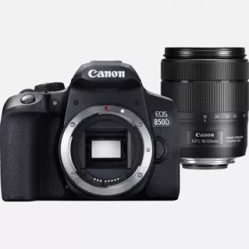 Canon EOS 850D SLR Camera Kit 24.1 MP CMOS 6000 x 4000 pikseļi melns