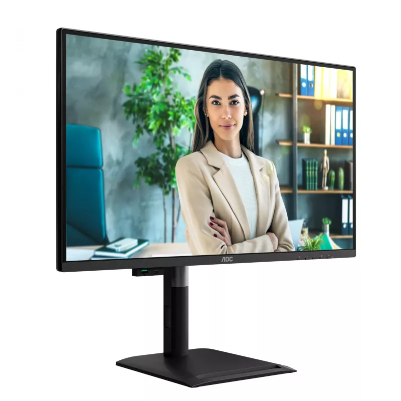 AOC Q27P4C datora monitors 68,6 cm (27 collas) 2560 x 1440 pikseļi Melns