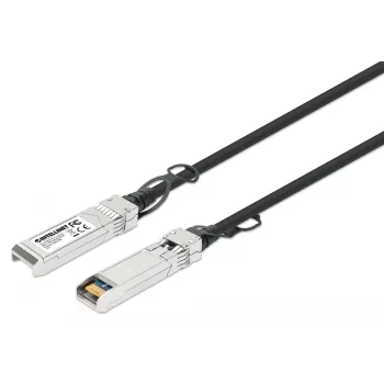 Intellinet 5m 10G SFP+ Passive Direct Attach Copper Twinax kabelis 24AWG MSA SFP-H10GB-CU4M Saderīga