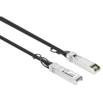 Intellinet 5m 10G SFP+ Passive Direct Attach Copper Twinax kabelis 24AWG MSA SFP-H10GB-CU4M Saderīga