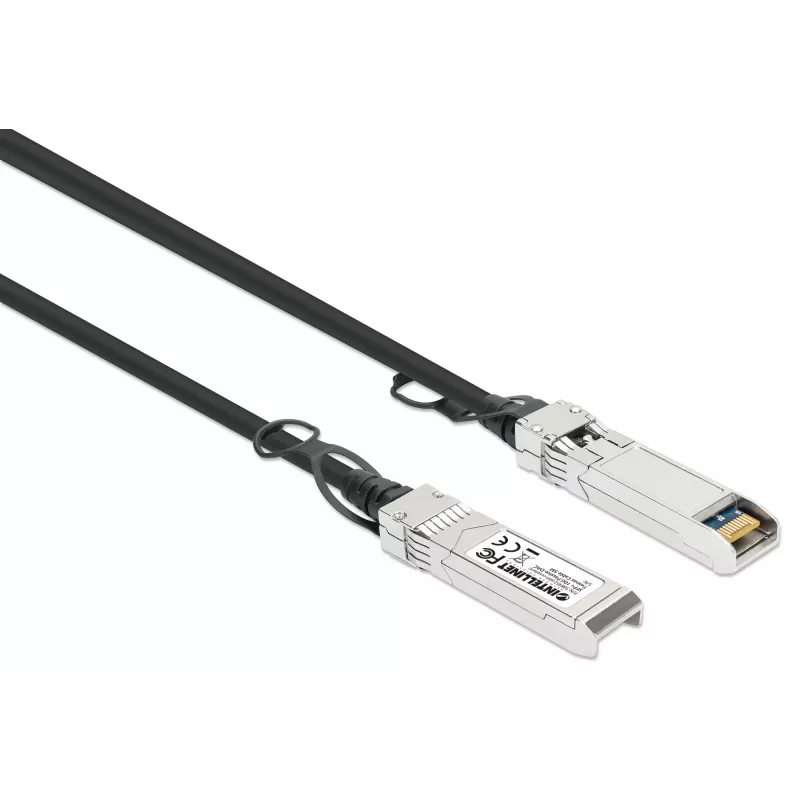 Intellinet 5m 10G SFP+ Passive Direct Attach Copper Twinax kabelis 24AWG MSA SFP-H10GB-CU4M Saderīga