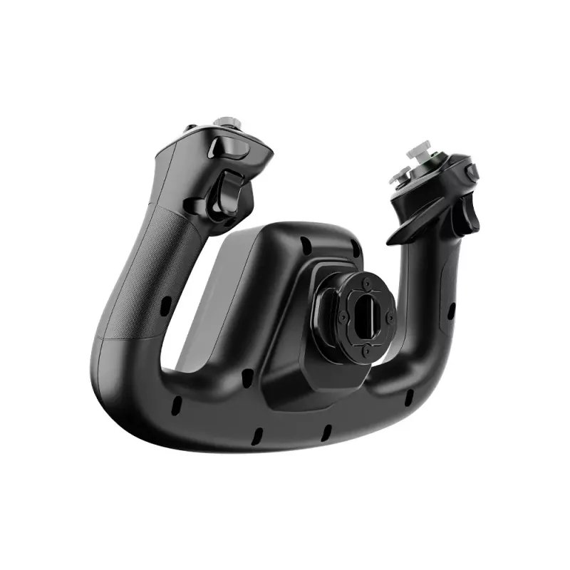 Lidojuma bāze MOZA MFY YOKE — melna, no ABS un leģētā tērauda, 142,5×202×313 mm