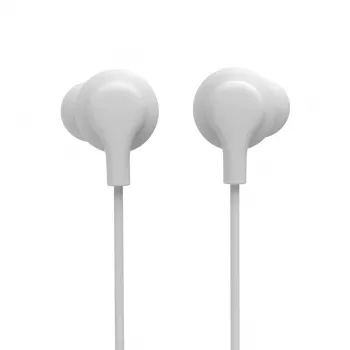Hama Curly austiņas ar vadu Ievietojamās zvaniem/mūzikai USB Type-C balts