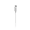 Hama Curly austiņas ar vadu Ievietojamās zvaniem/mūzikai USB Type-C balts