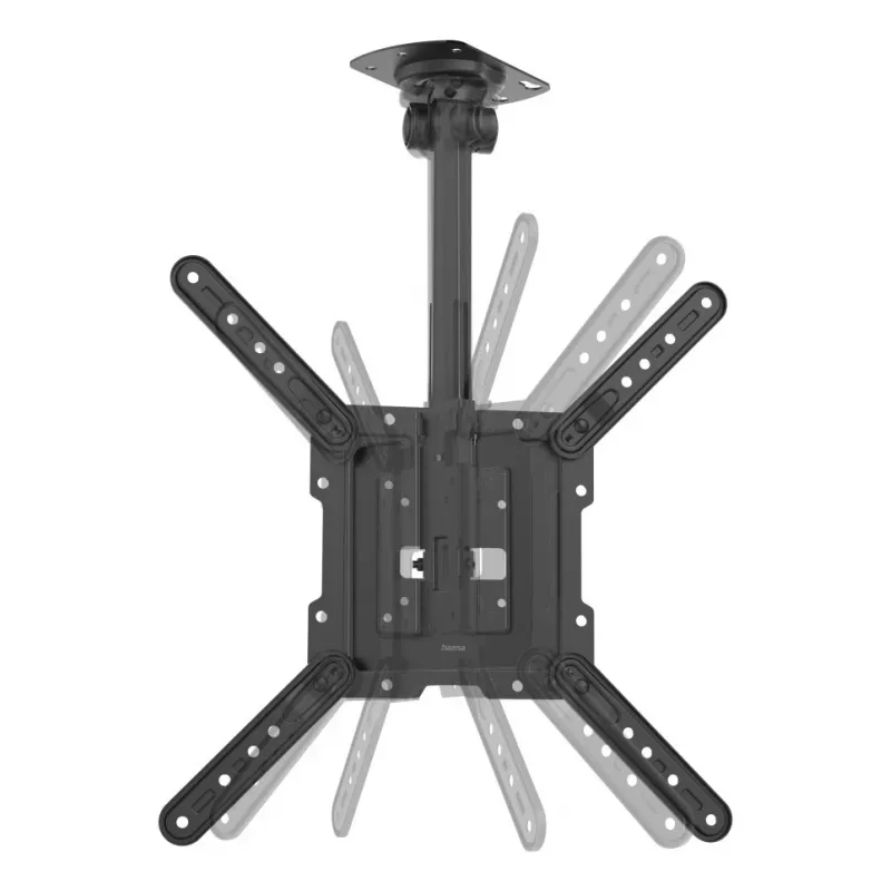 Hama 00220877 TV stiprinājums/statīvs 165,1 cm (65 collas) melns