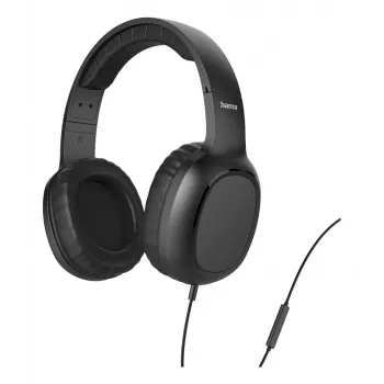 Hama 221784 OnEar Stereo KH Fun II Austiņas Vadu Galvas lente Zvani/Mūzika Melns