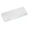 Bezvadu Bluetooth tastatūra ASUS KW100 Marshmallow — 75% izkārtojums, QWERTZ, šķērveida slēdži, balta