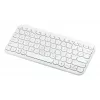 Bezvadu Bluetooth tastatūra ASUS KW100 Marshmallow — 75% izkārtojums, QWERTZ, šķērveida slēdži, balta