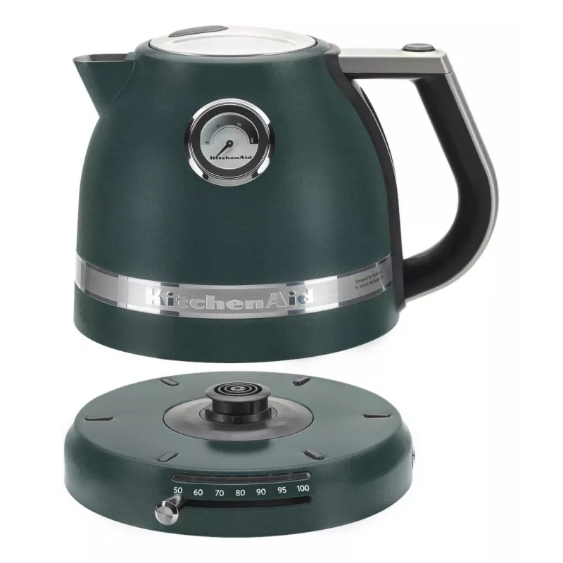 KitchenAid 5KEK1522EPP elektriskā tējkanna 1,5 l 2400 W melna, zila, nerūsējošais tērauds
