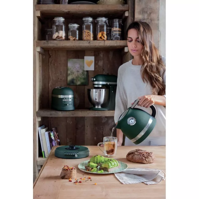 KitchenAid 5KEK1522EPP elektriskā tējkanna 1,5 l 2400 W melna, zila, nerūsējošais tērauds