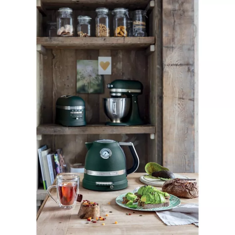 KitchenAid 5KEK1522EPP elektriskā tējkanna 1,5 l 2400 W melna, zila, nerūsējošais tērauds