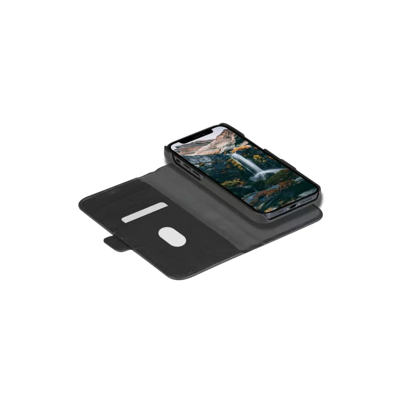 Folio telefona maciņš dbramante1928 New York priekš iPhone 11/XR — Night Melns, 6.1 collas (15.5 cm), 3 karšu kabatiņas