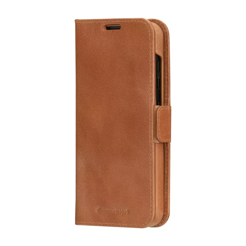 Folio telefona maciņš dbramante1928 Lynge Samsung Galaxy S23, āda, brūns, 6,1 collu ekrāns, 3 karšu kabatiņas